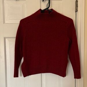 Banana Republic Deep Red Turtleneck Sweater